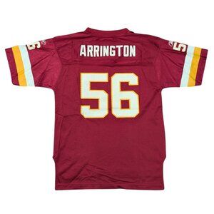 Lavar Arrington Washington Redskins Reebok NFL Jersey Size Youth L Burgundy Y2K